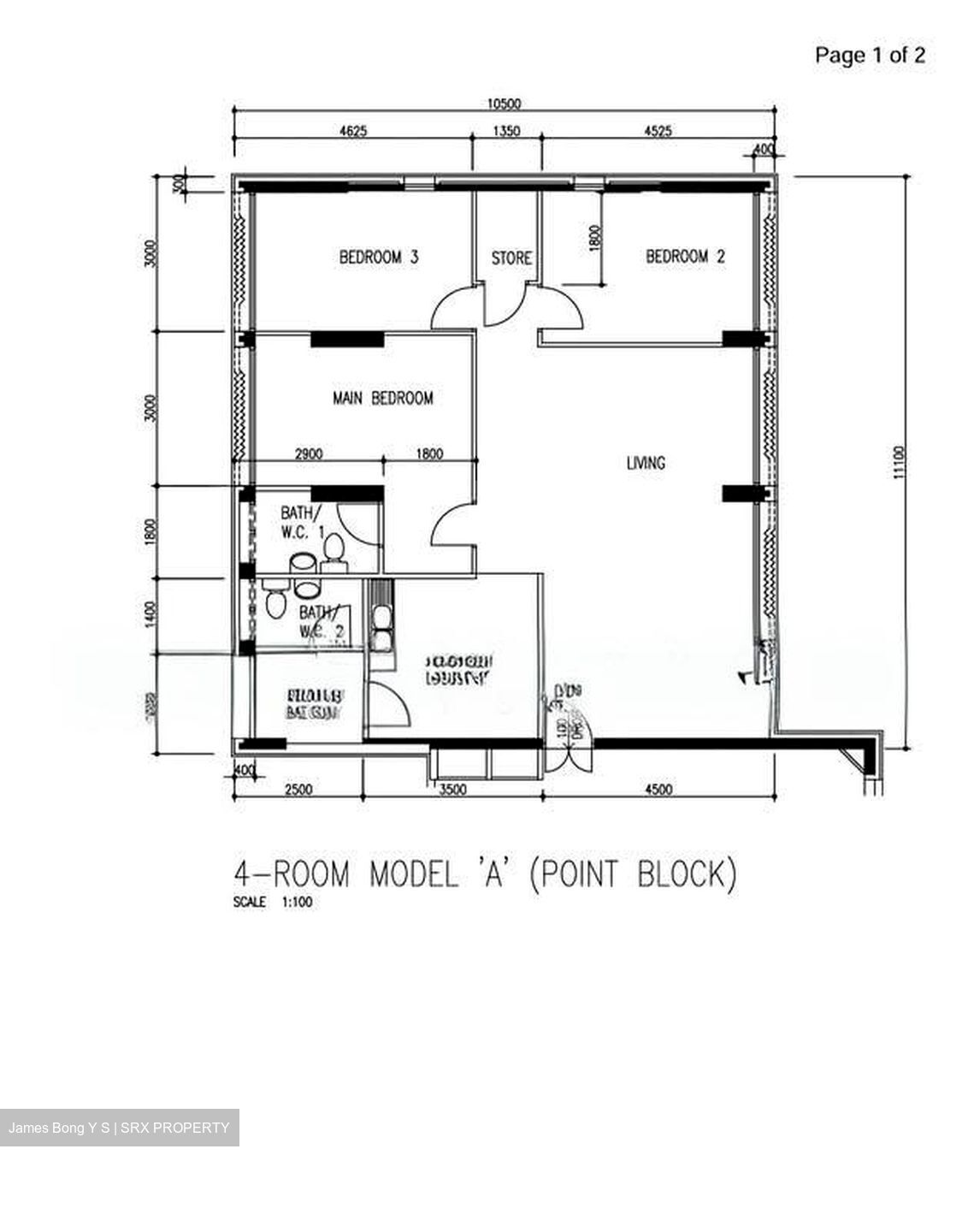 Blk 258 Boon Lay Crest (Jurong West), HDB 4 Rooms #555080741